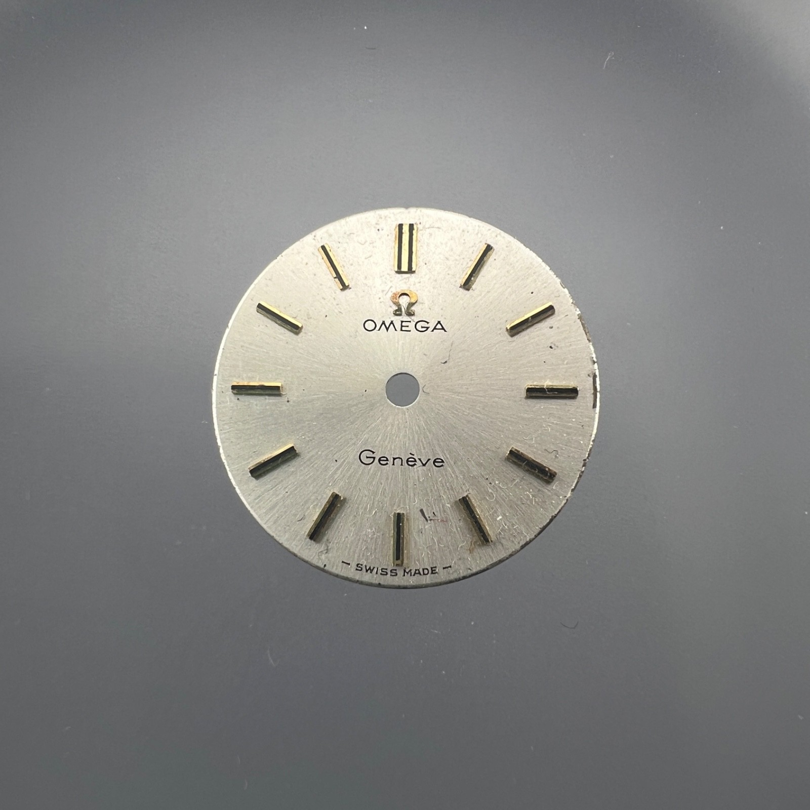 Omega Geneve Lady 17.5mm Watch Dial, No Hour Numbers