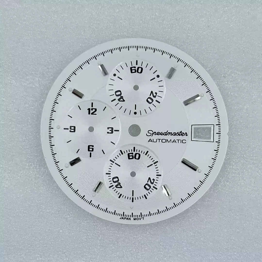 32.5mm Multi-functional Watch Dial No Lume for VK67 Movement Watch Parts