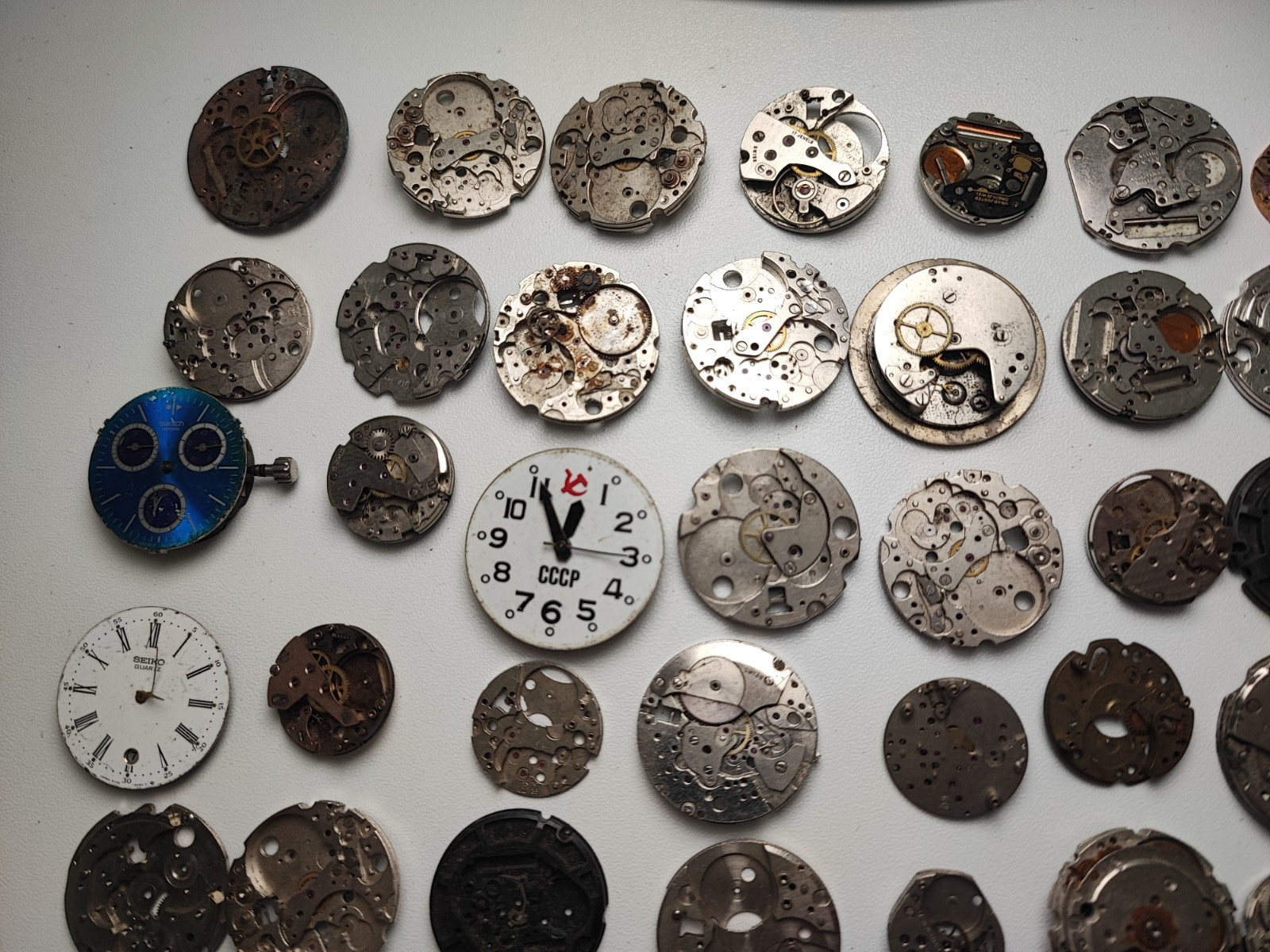 mix Watch Main Plate platinum lot watchmaker ut cattin as fef fhf eb jej other