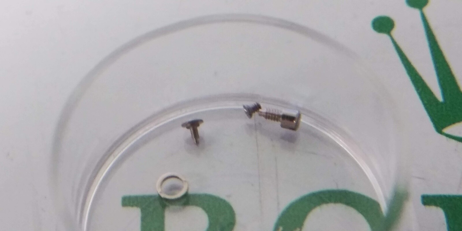 Rolex 1800 screws x 3 genuine lot. all for 1 price.