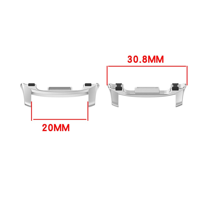 20MM/22MM Head Grain Metal Connector Adapter For Samsung Galaxy Watch 8 Classic