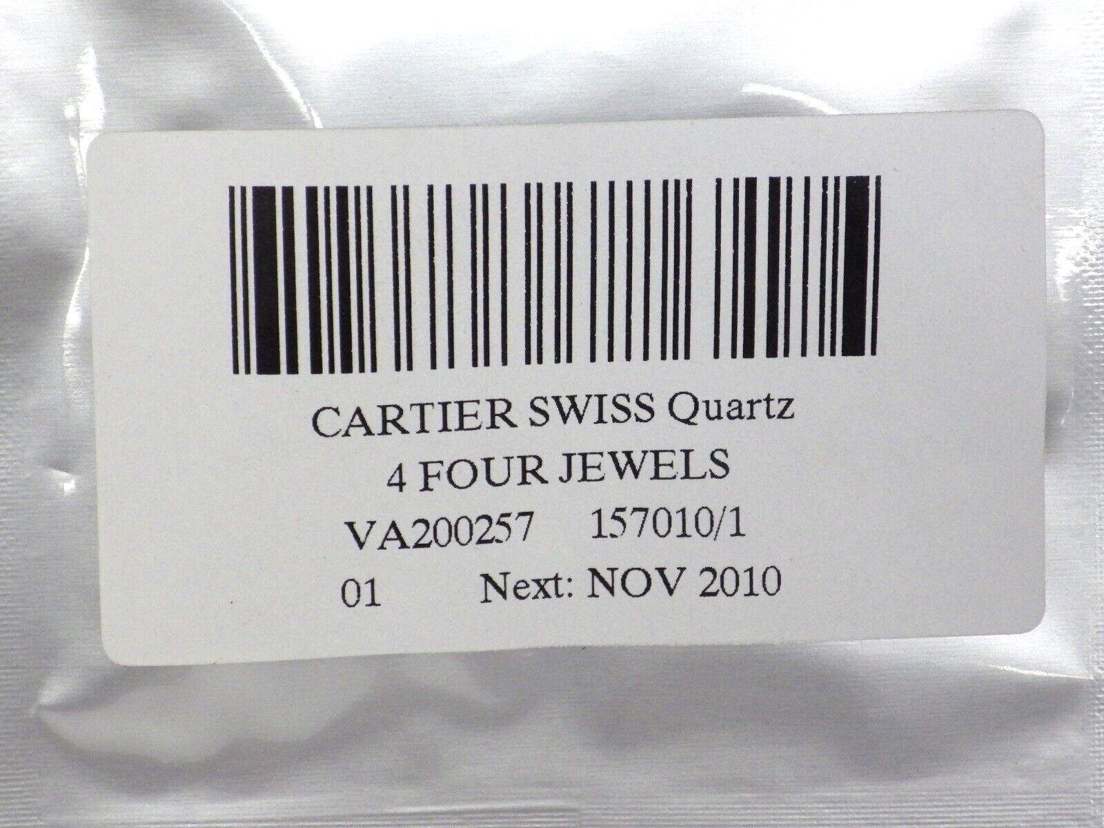 Cartier Movement 157, 4 Jewels, New sealed package Cartier157