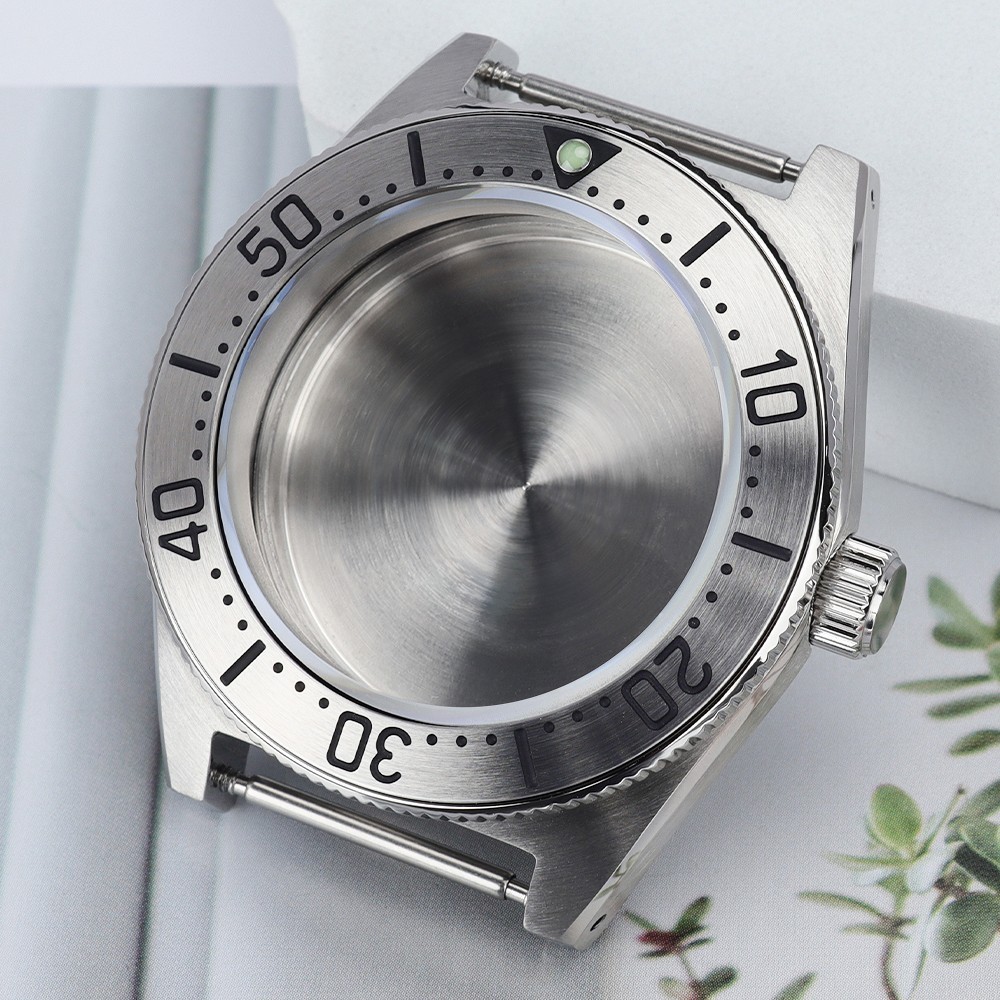 100M Diver STEEL 40.5mm Watch Case 62MAS Style Sapphire For Seiko NH35 Movement