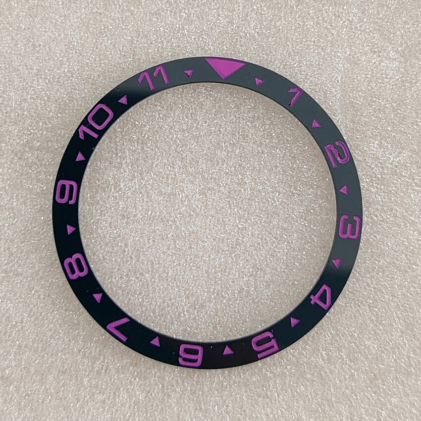 Replacement Flat Ceramic Bezel Outer Diameter 38MM Inner Diameter 31.5MM Bezel