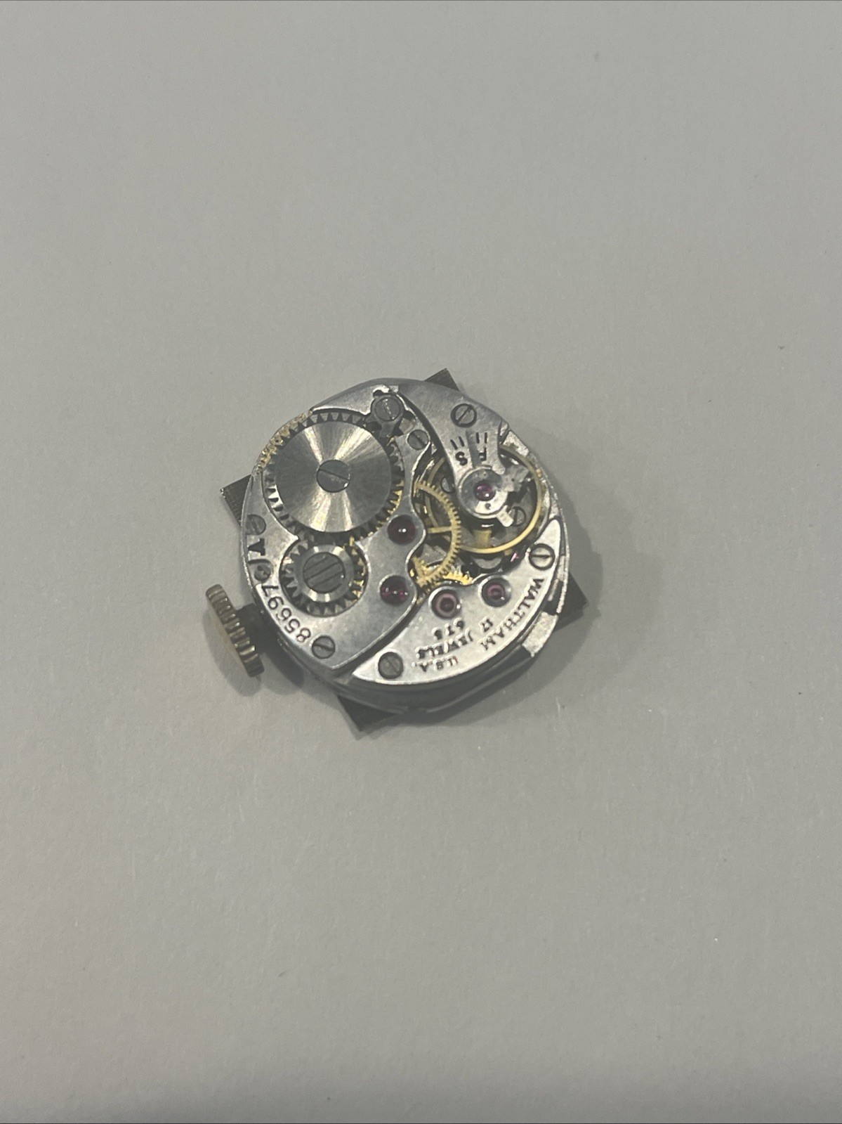 Vintage Waltham Cal 675 Women’s Watch Movement Running 21 Jewels USA