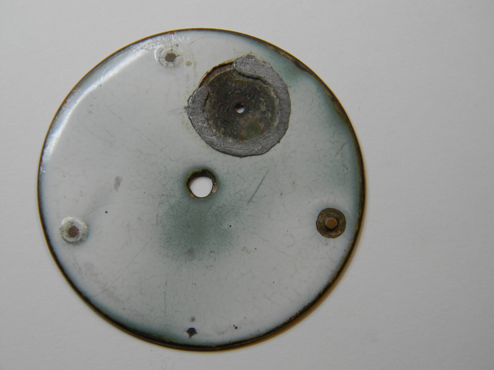 RARE ILLINOIS IOWA WATCH CO. PRIVATE LABEL POCKET WATCH DIAL 45.6mm – REPAIR