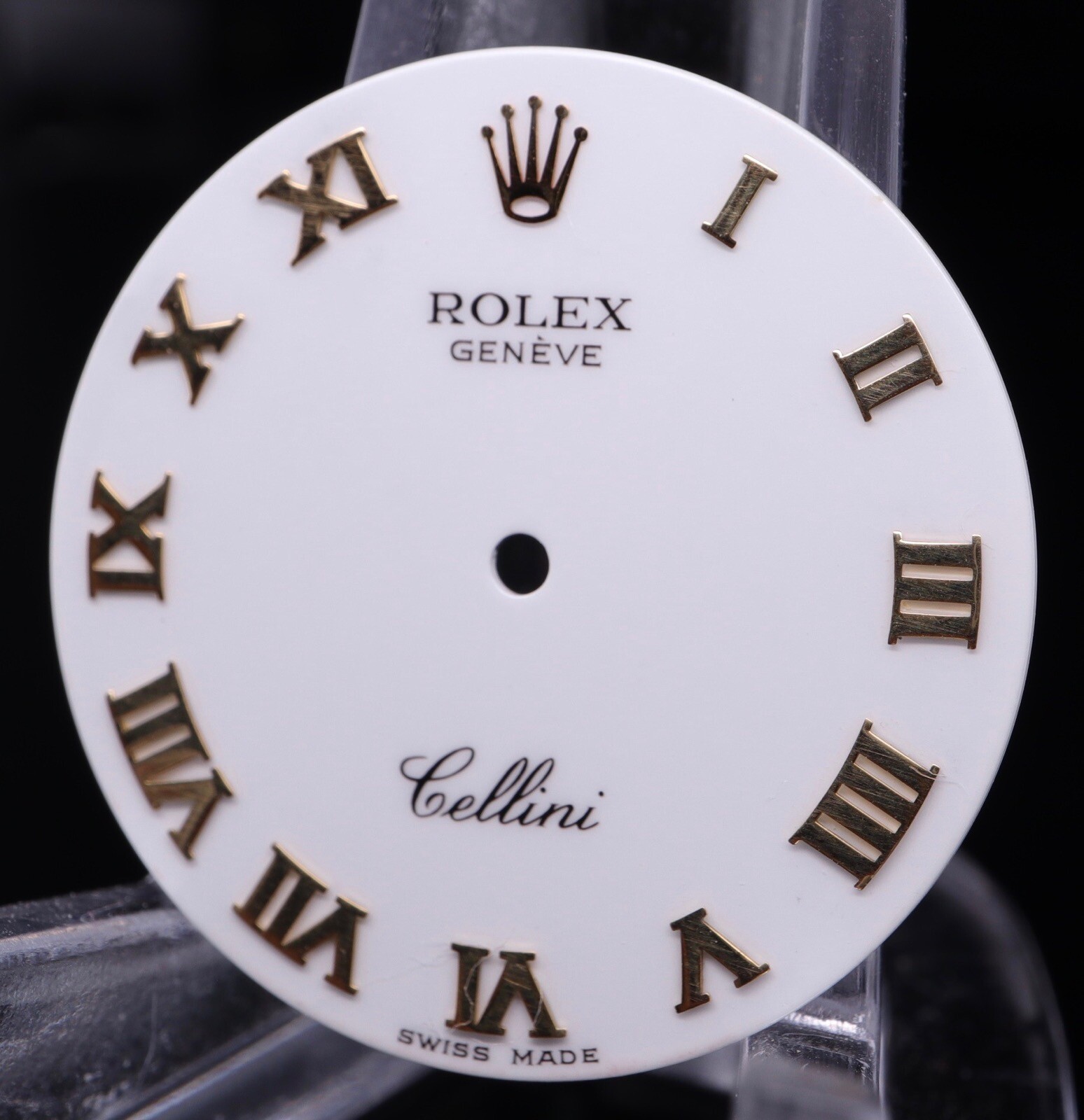 Authentic Vintage Rolex Cellini White Roman 27.5mm Dial #419