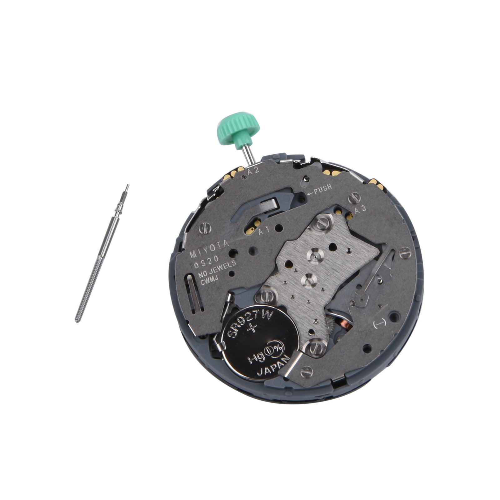 30.8mm/1.21inches Watch Quartz Movement Date At 6 Repair Parts For Miyota OS20