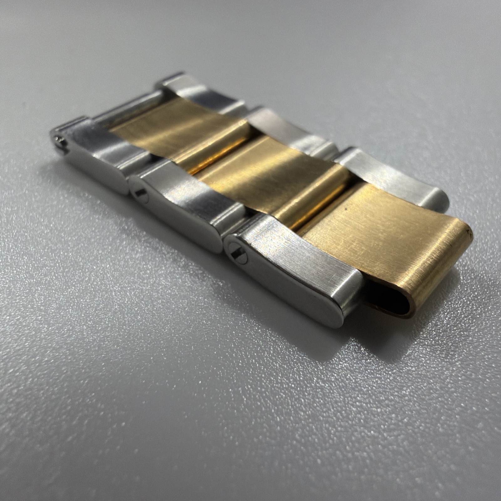 Rolex Oyster Link Steel and Gold Size 15.5mm x 1