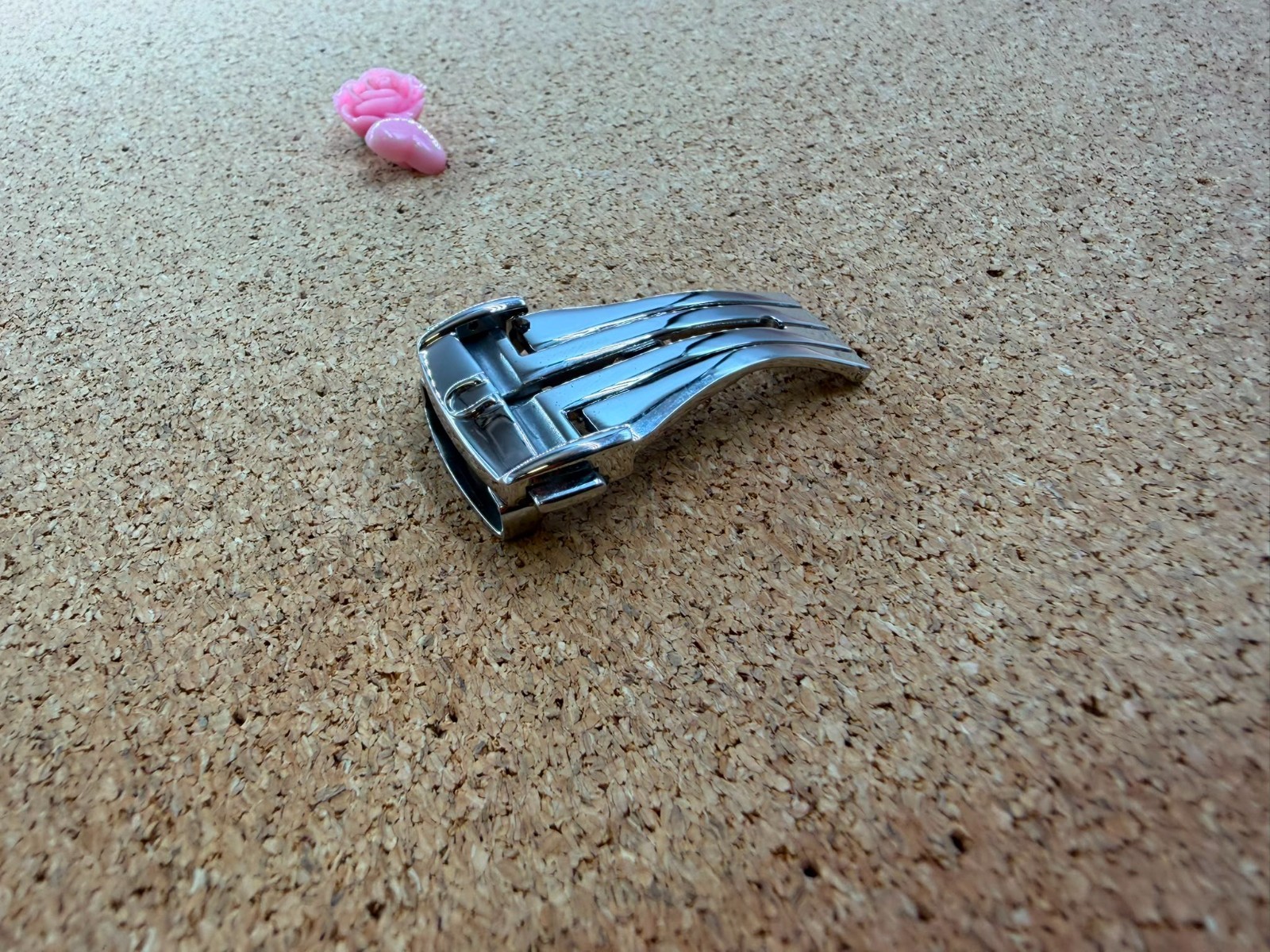 20mm Deployment Polish Buckle Fits Seamaster Omega.