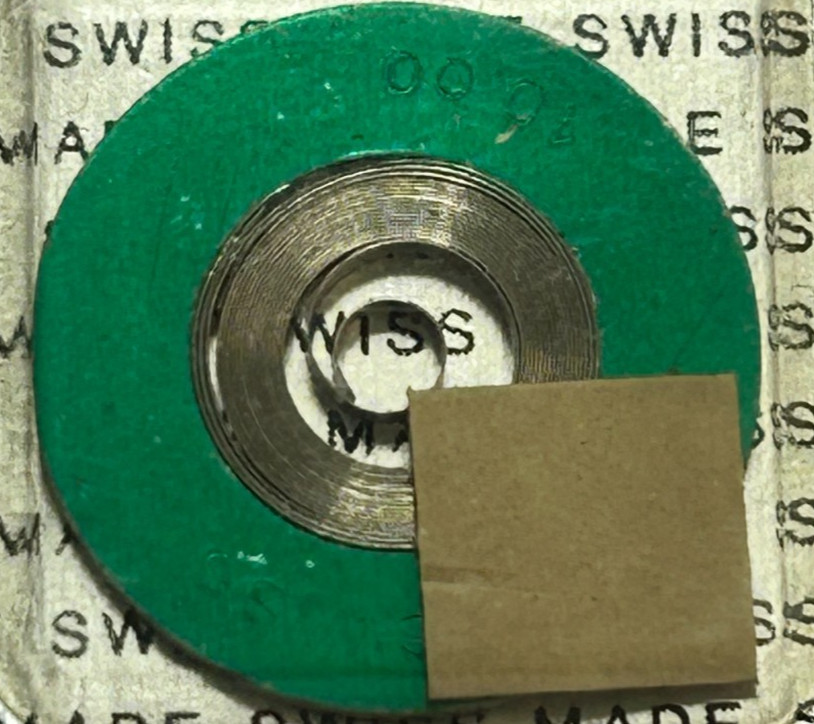 OMEGA 550-1208 Mainspring. New Old Stock