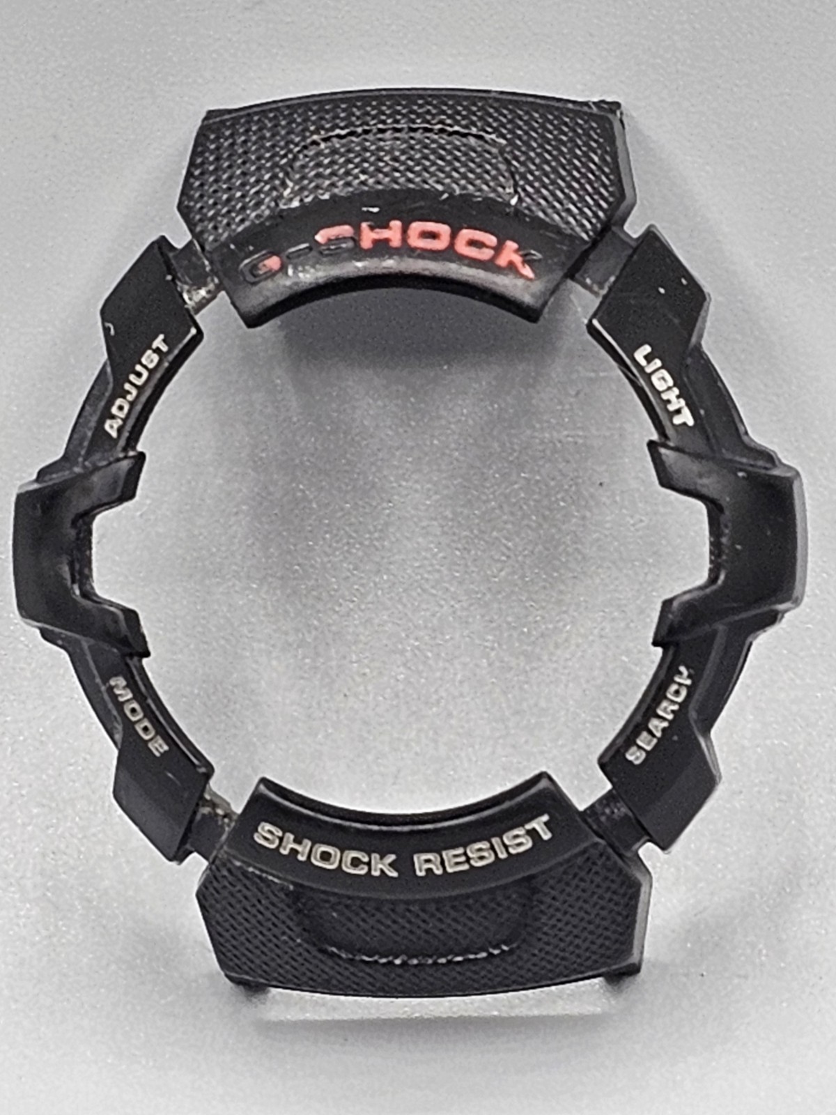 Genuine Casio G-Shock GW 1500 1501 Black Resin Watch Bezel & Metal Insert Pieces