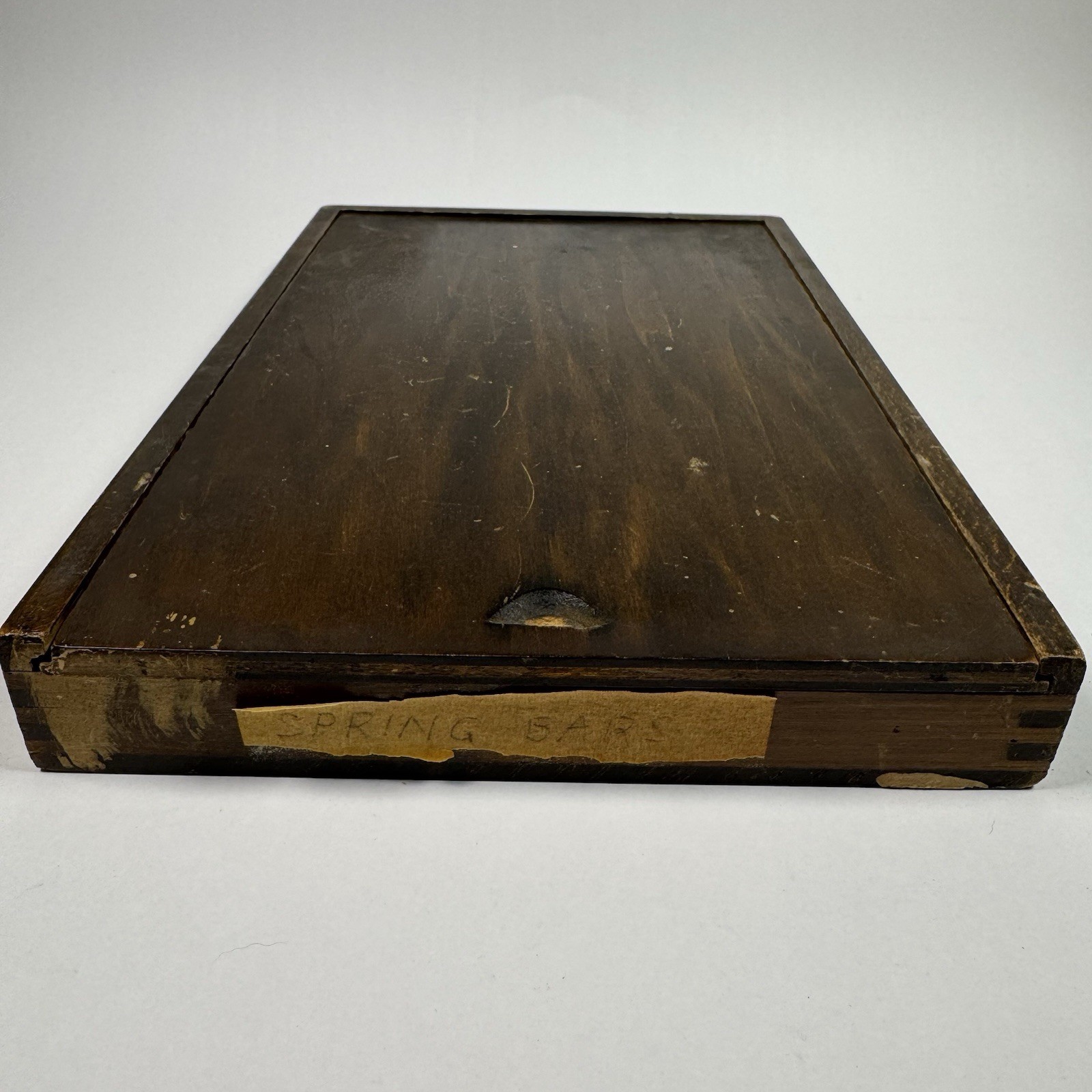 Fuller Spring Bars Set In Original Wooden Box For Wristwatch Watchmakers Vtg