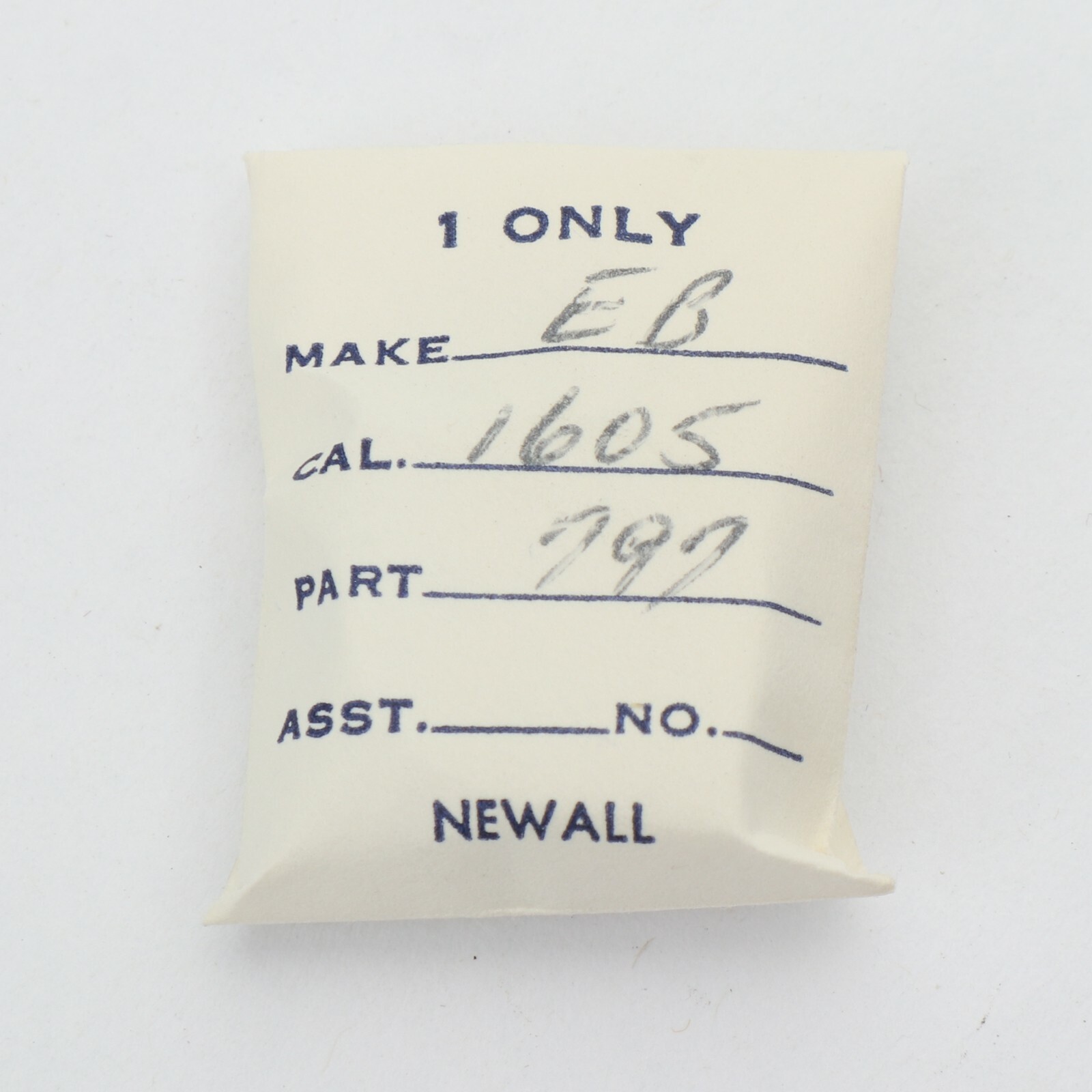 Eb Ebosa 1605 Pallet Fork Watch Part Watchmakers #797 New Old Stock (PFC)