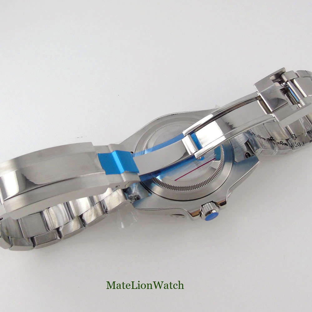 Sapphire Glass 40mm Watch Case Fit NH35 Miyota8215 ETA 2836 2824 PT5000 DG2813