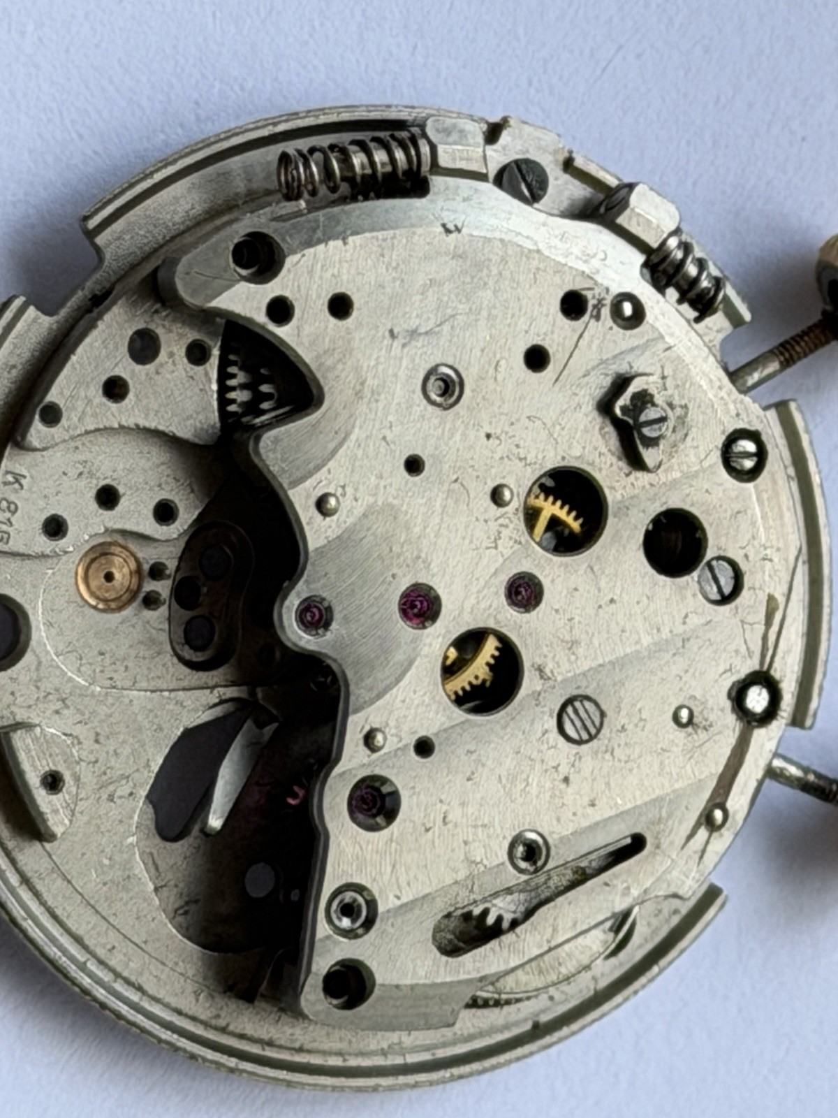 Jaeger LeCoultre Memovox K815 Movement For Parts Or Repair
