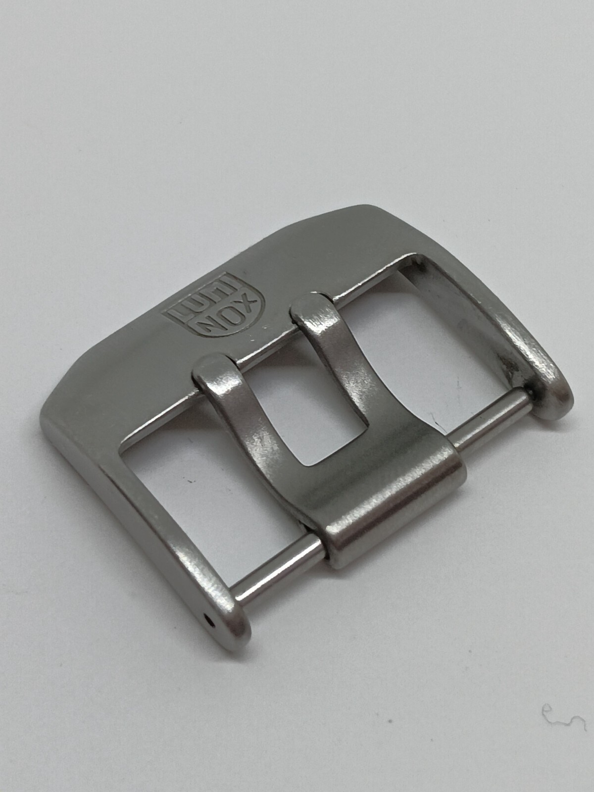 Genuine Luminox OEM 23mm Silver S/Steel Tang Pin Navy Seal Sea Anu Buckle