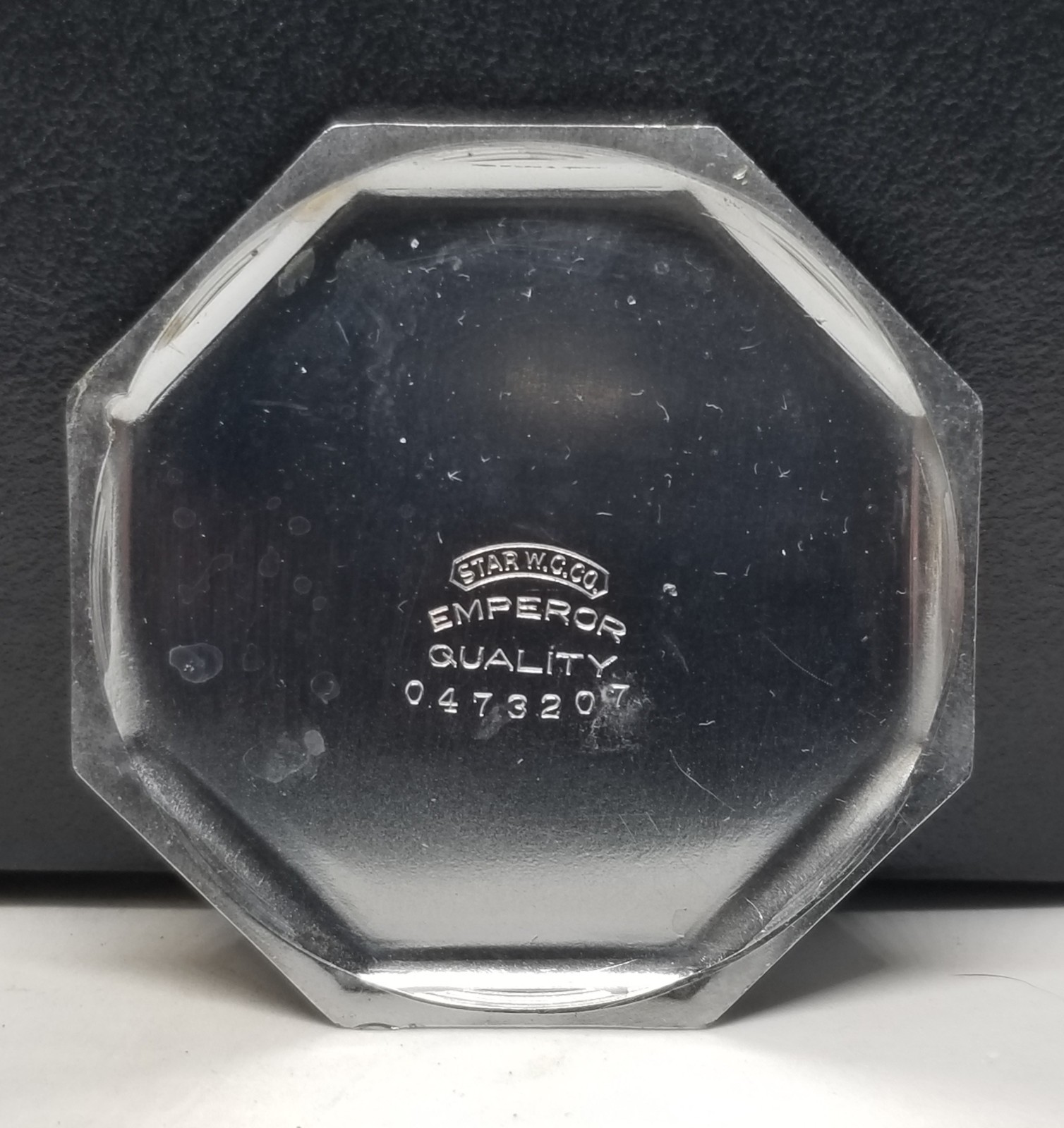FAPW681 Star W.C. Co. 38mm Aluminum Pocket Watch Case Only, No Movement.