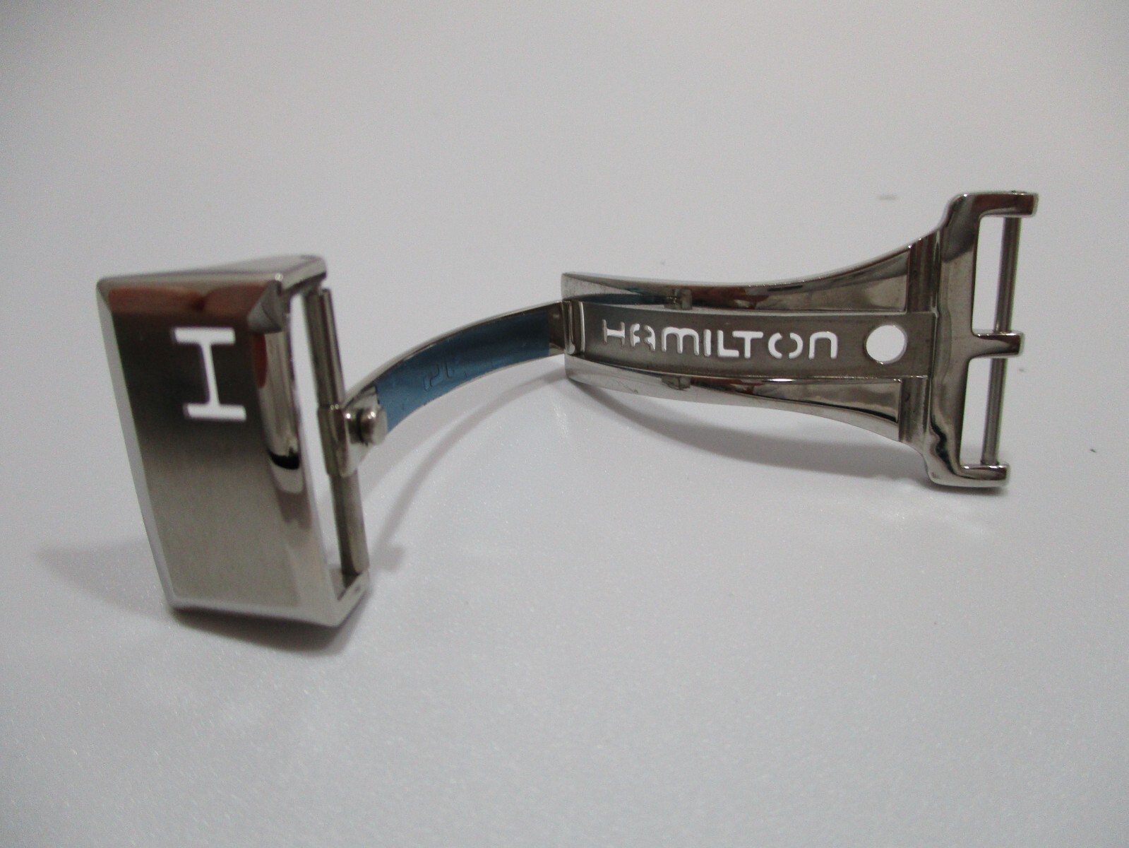 HAMILTON Watch 20mm Stainless Steel Folding Deployment Clasp New-Old-Stock