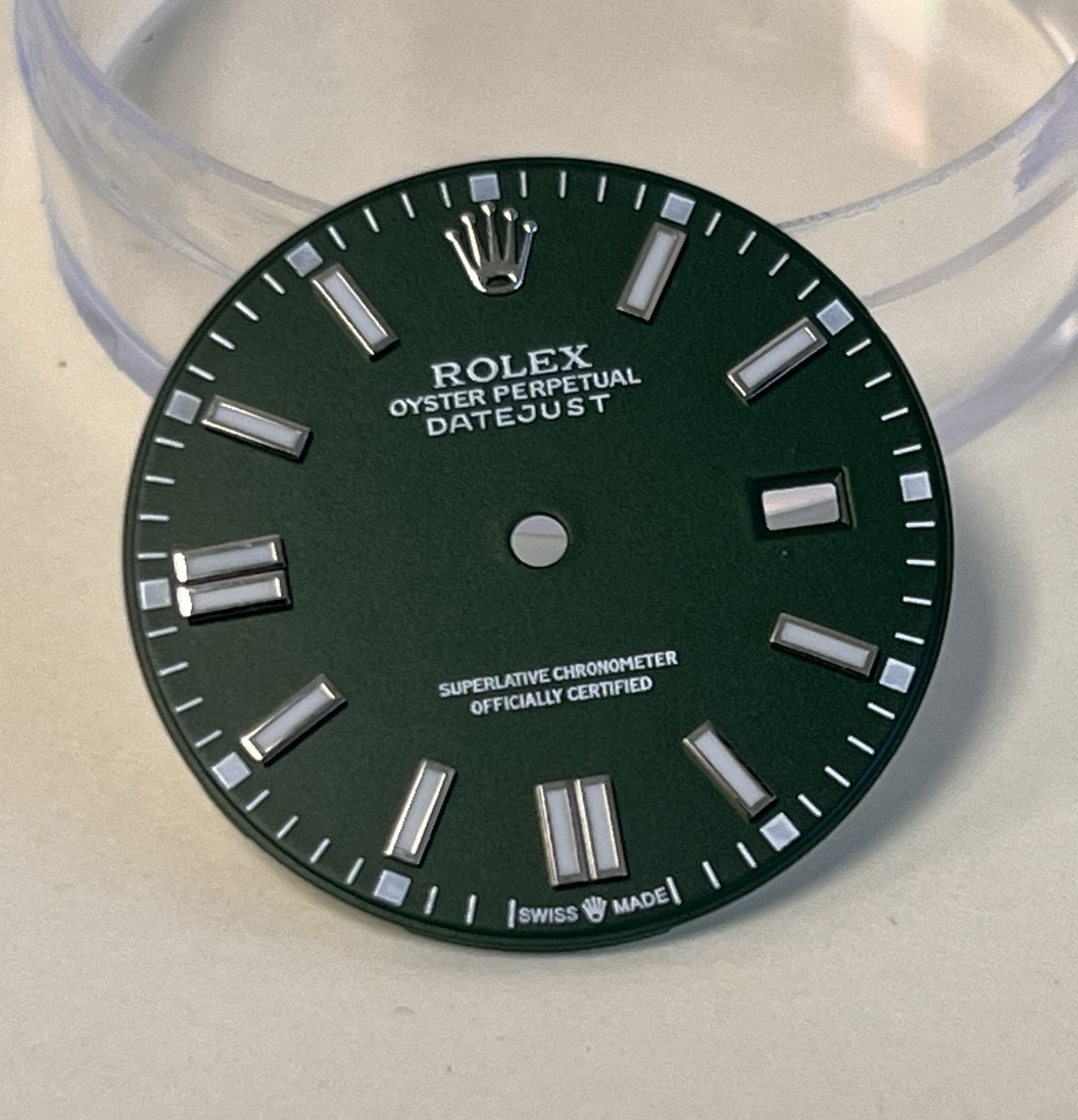 Rolex Datejust 36mm Custom Green Dial Ref. 126200 126234 – OC#1391