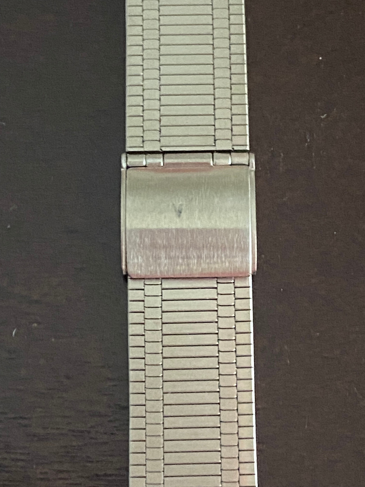 VINTAGE N.O.S. STAINLESS STEEL 20MM ADJUSTABLE WRIST WATCH BAND ONLY