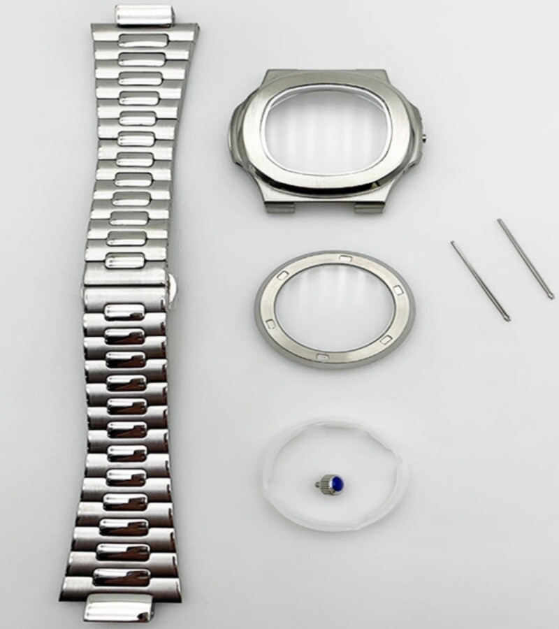 Stainless steel watch set For 2813/3804/8215 movement