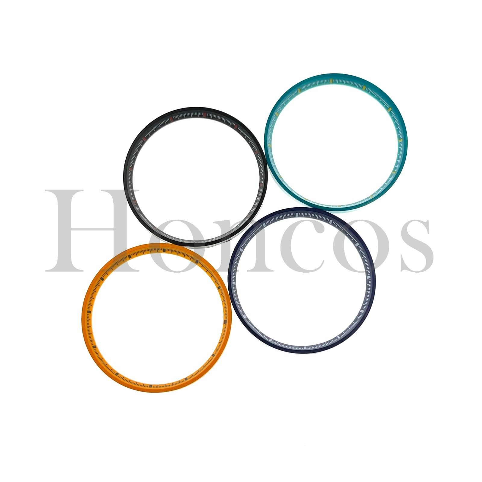 SKX Plastic Chapter Ring Circle Scale Ring For Movement NH35/NH36 Skx007/Skx009