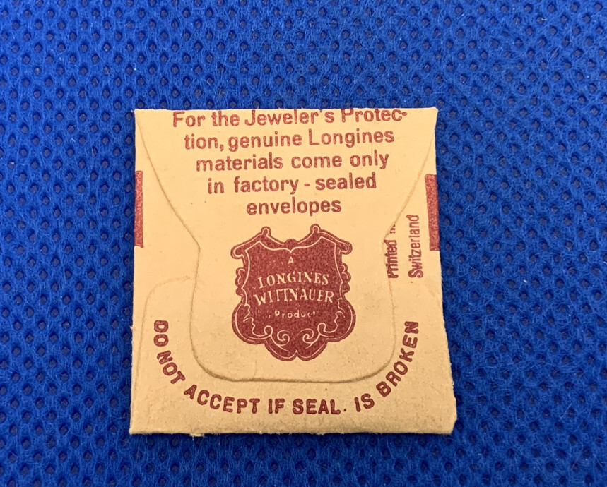 Longines 5LN Part #5110 Bridge Screws (3). Sealed. New Old Stock. 60-50 L