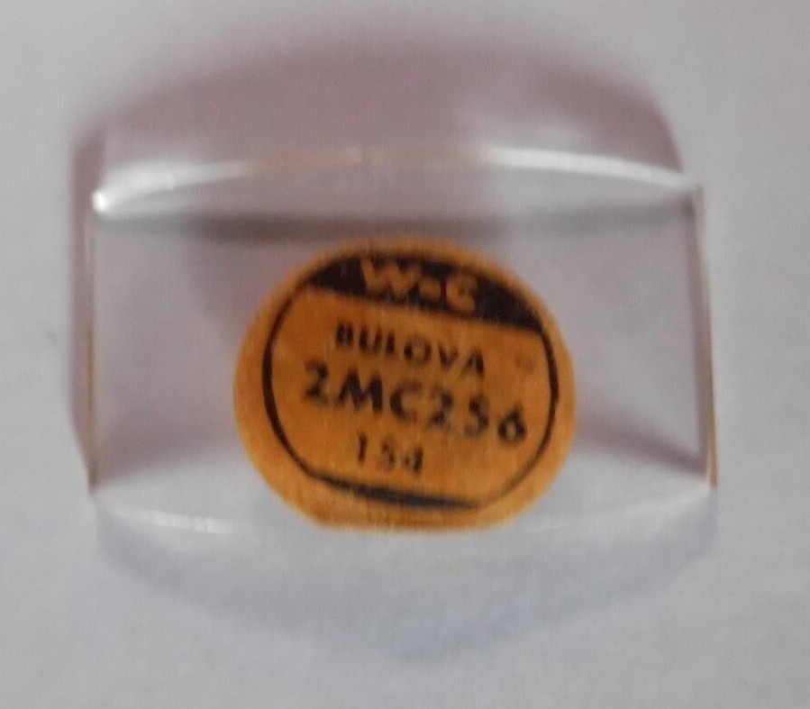 WC (Watch Craft) Glass Wristwatch Crystals- Bulova Lot# 215
