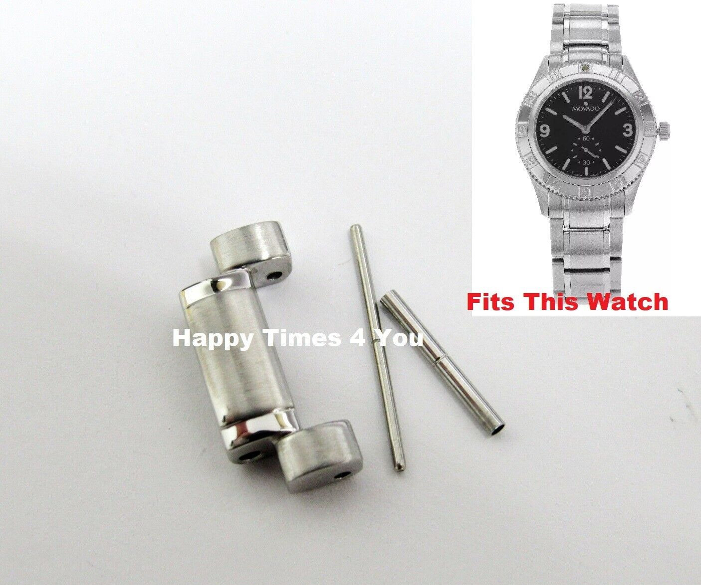 Movado Gentry Watch Men’s Watch 1/2 Link 84 N2 1890 Sport 0604996
