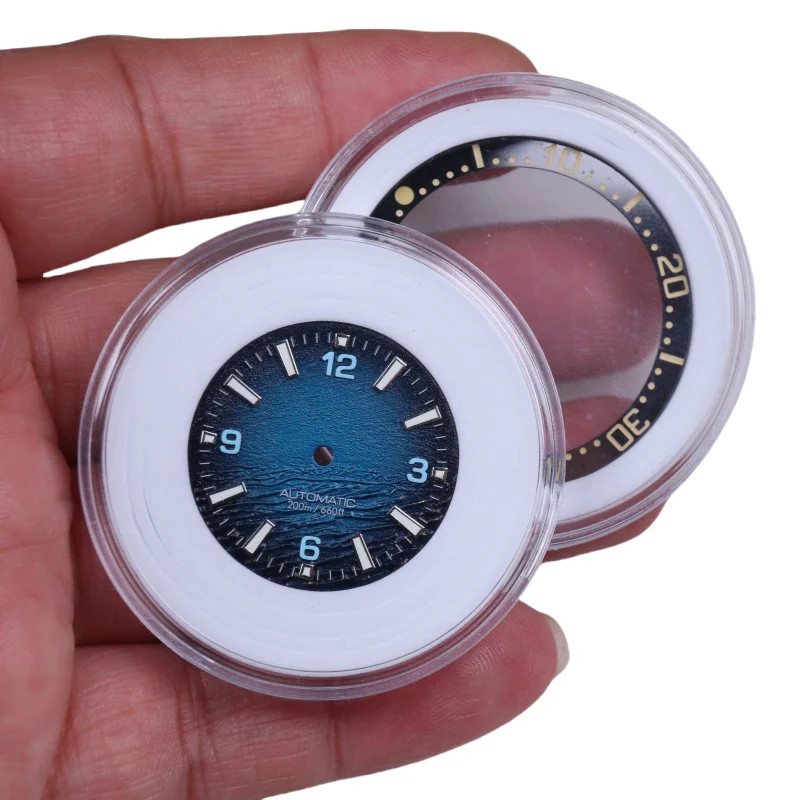 Acrylic Watch Dial Storage Box 28.5mm Organizer Case 38mm Bezel Holder