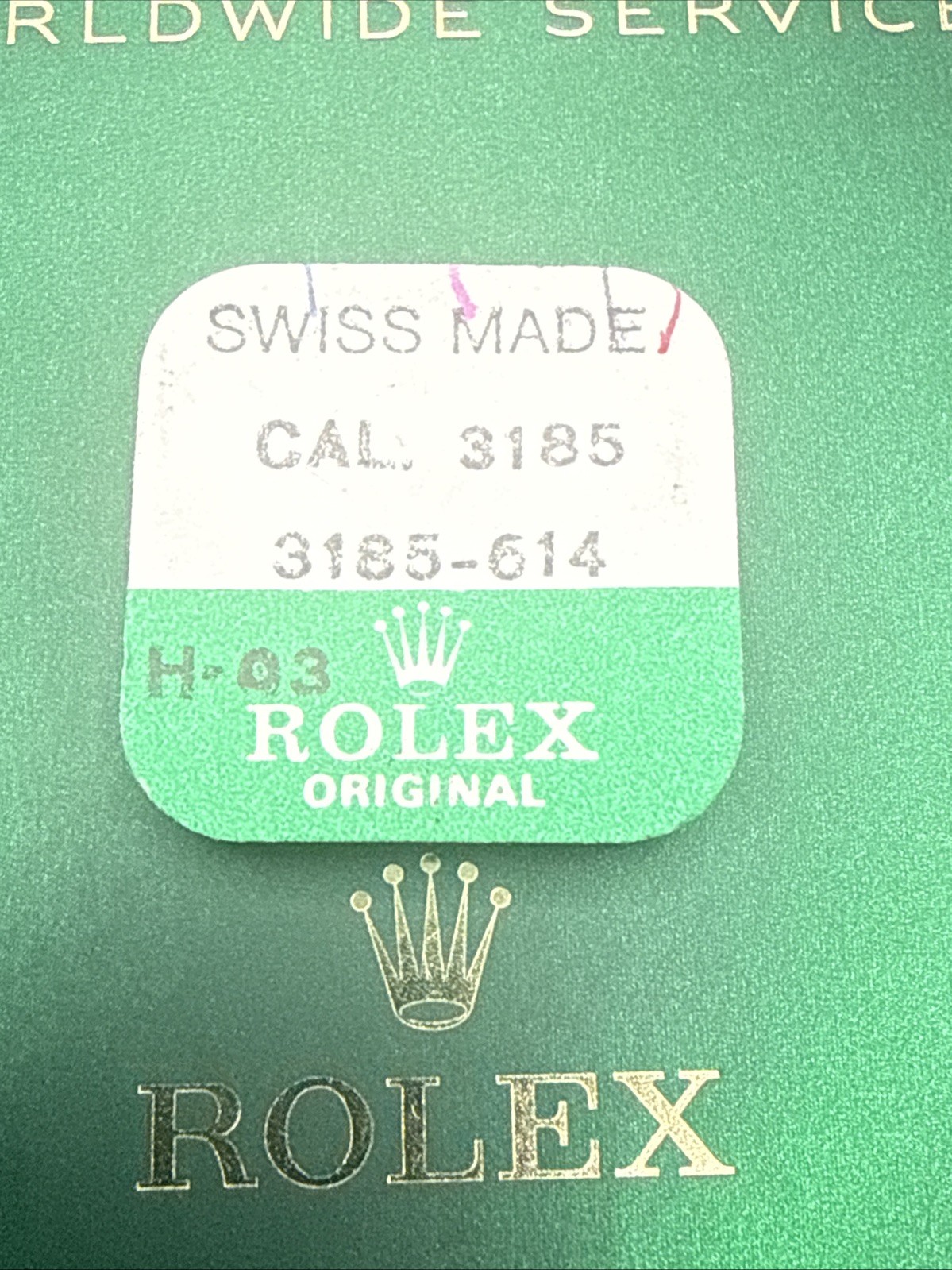 Rolex 3185-614 Date Jumper Movement Caliber 3185 Genuine Watch Parts