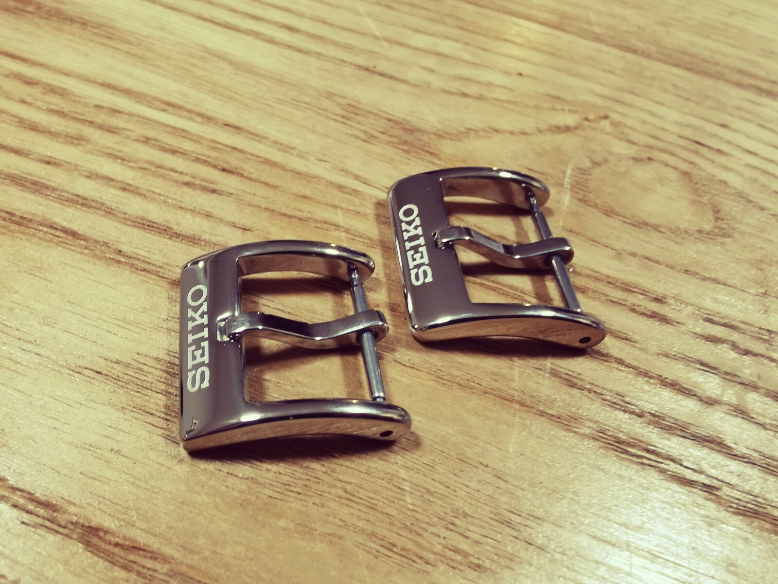 Seiko watch buckles 16mm/18mm fit Seiko Buckle silver 1.5mm Tougue