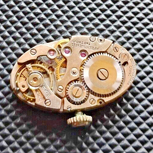 Sorority Watch Movement “Good Balance” Swiss Art Deco 15 Jewel 14.9mm x 25.3