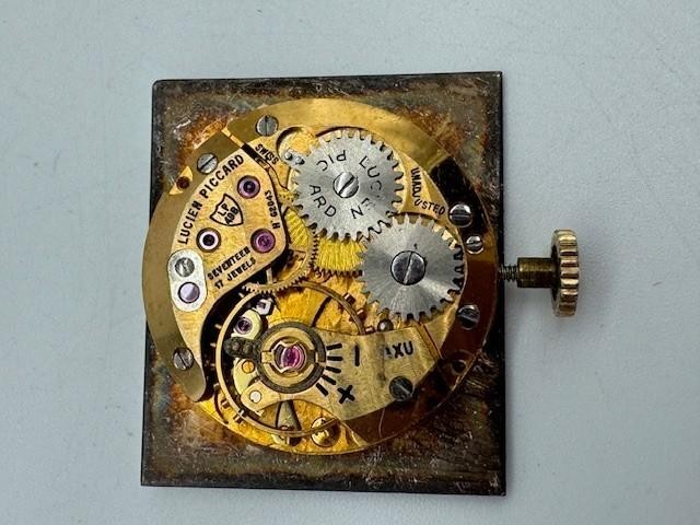 Vintage Lucien Picard Swiss 17 Jewels H62843 Watch Movement Parts/Repair