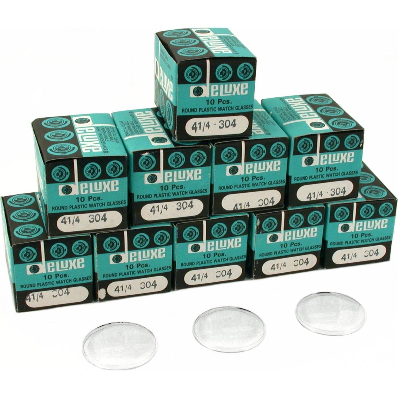 30 Plastic Watch Crystals Watchmakers Dome Parts 30.4mm