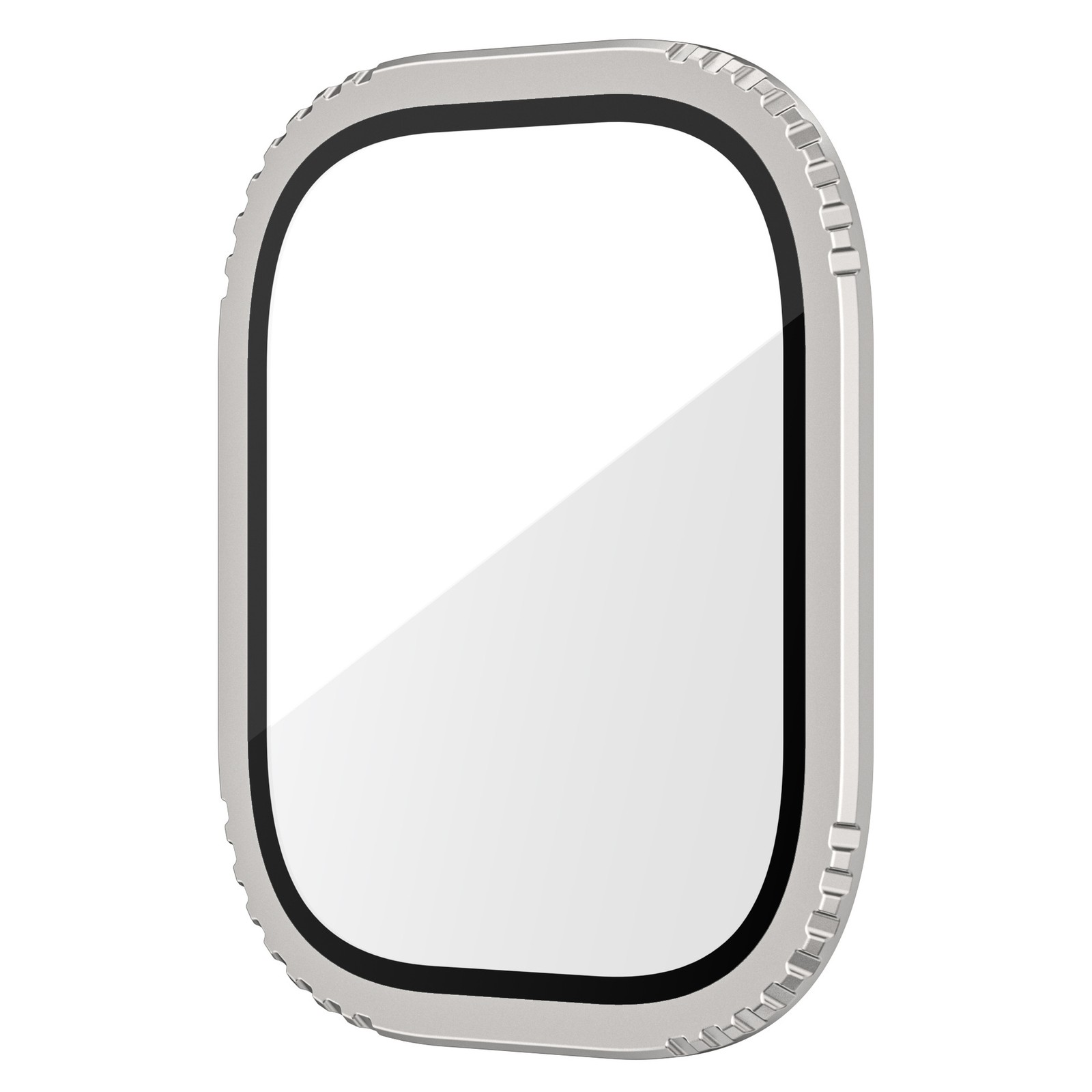 Tempered Glass Screen Protector Film For Apple Watch Ultra 3 2 49mm Metal Bumper