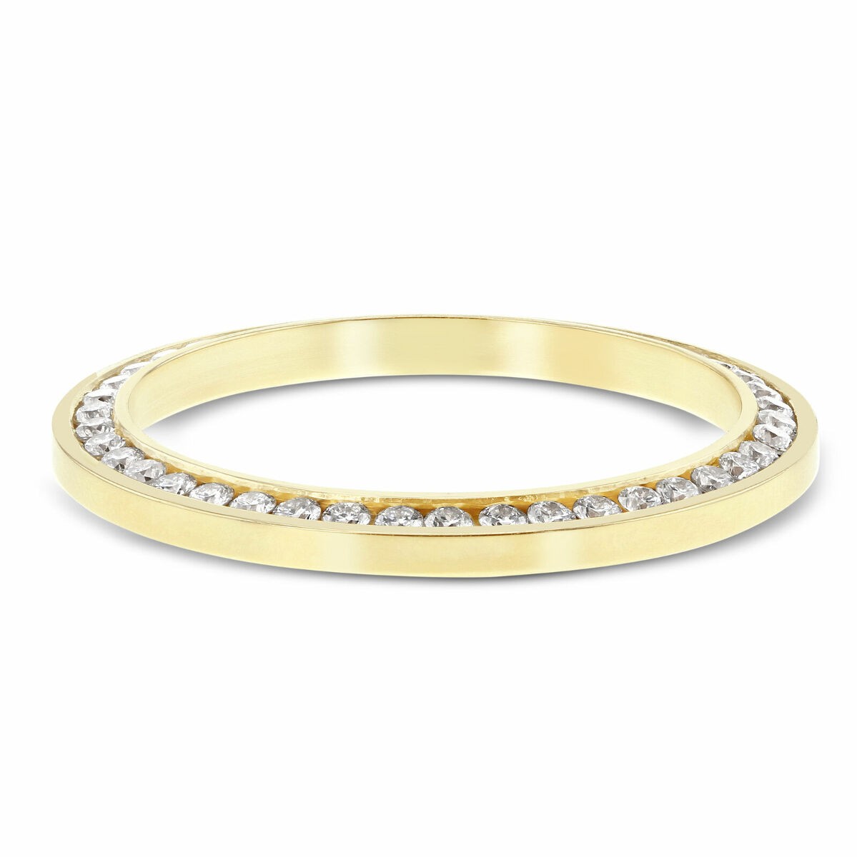 CHANNEL SET NATURAL DIAMOND BEZEL 1CT BEZEL FOR ROLEX 26MM 69078, 69088, 69128