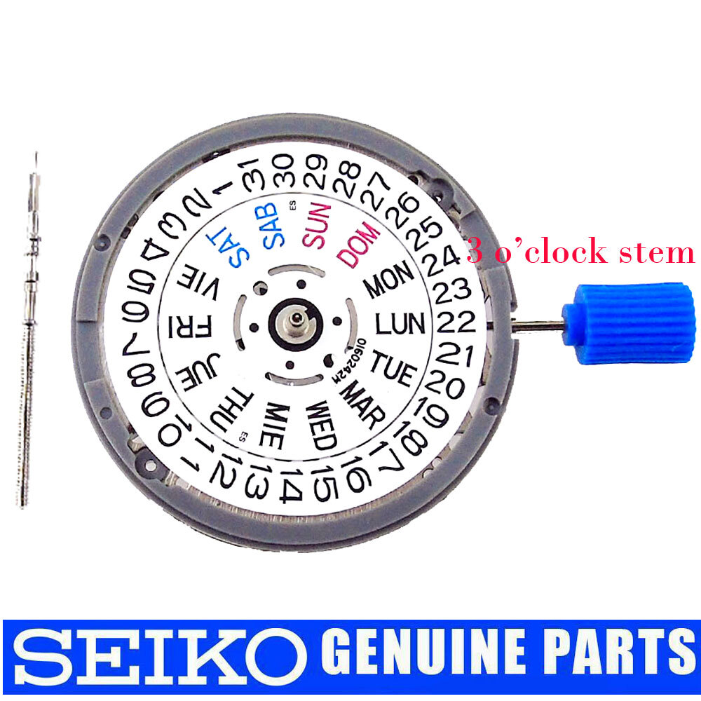 English SPANISH NH36 NH36A mechanical auto movement 3 o’clock/3. 8 o’clock Crown