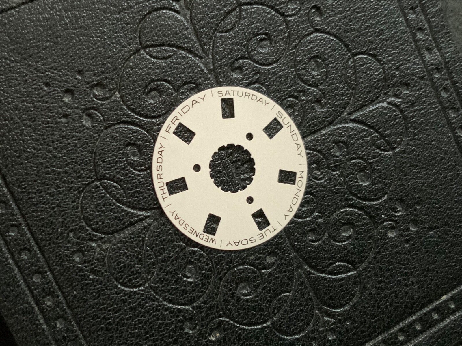 DAY DISC WHITE DISC FOR ROLEX President 18249 18206 18238 18239 – 3155 Movement