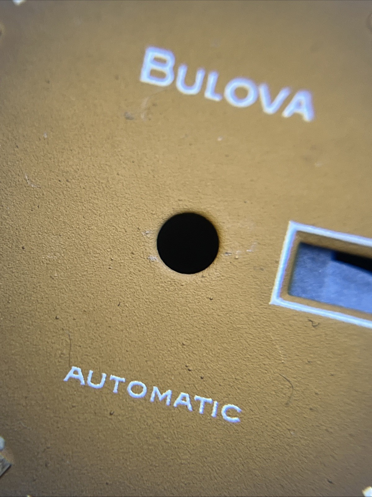 Bulova Automatic Day-Date Jet Star Orange Dial (010)
