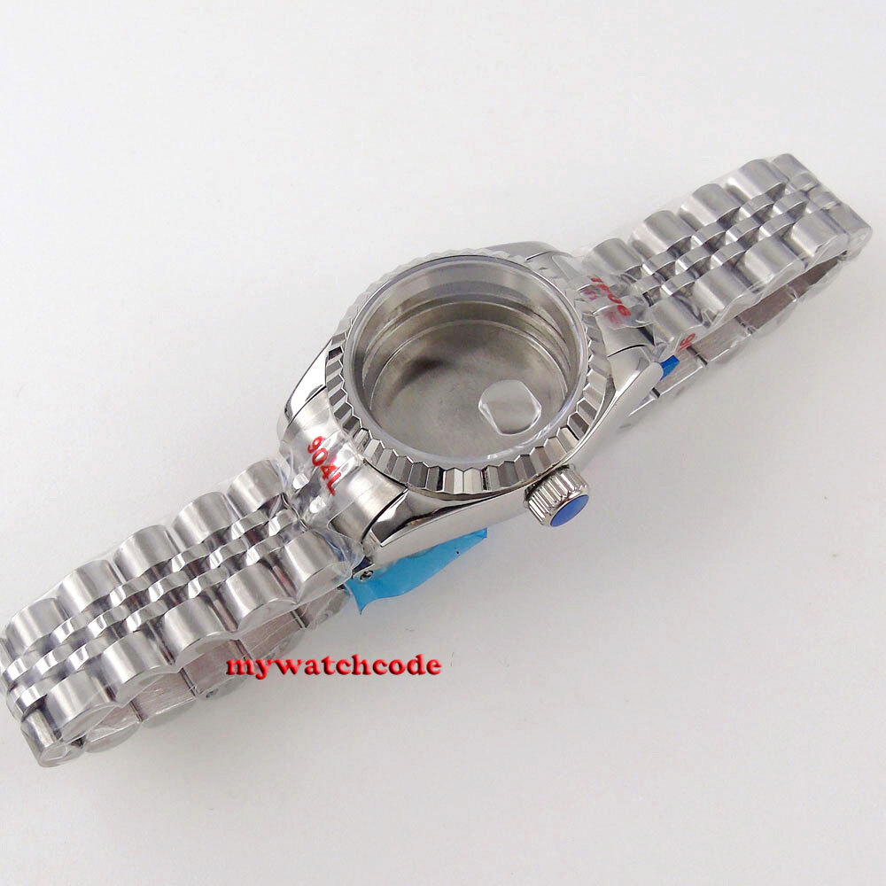 26mm 316L Stainless Steel Watch Case Fit For Japan NH05A NH06A Rose golden case