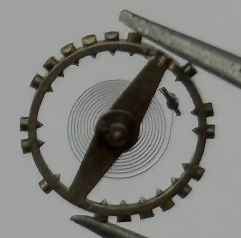 FHF 60 Balance Wheel Complete And Spring 6¾-8’’’ 200 M Watch Movement Parts NOS
