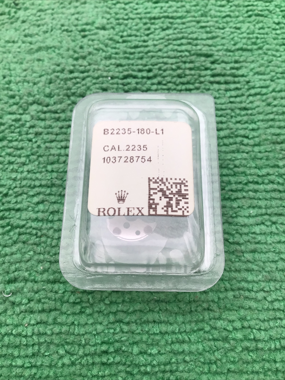 Rolex 2235 180 Date Platform Ladies Genuine Watch Part, NOS