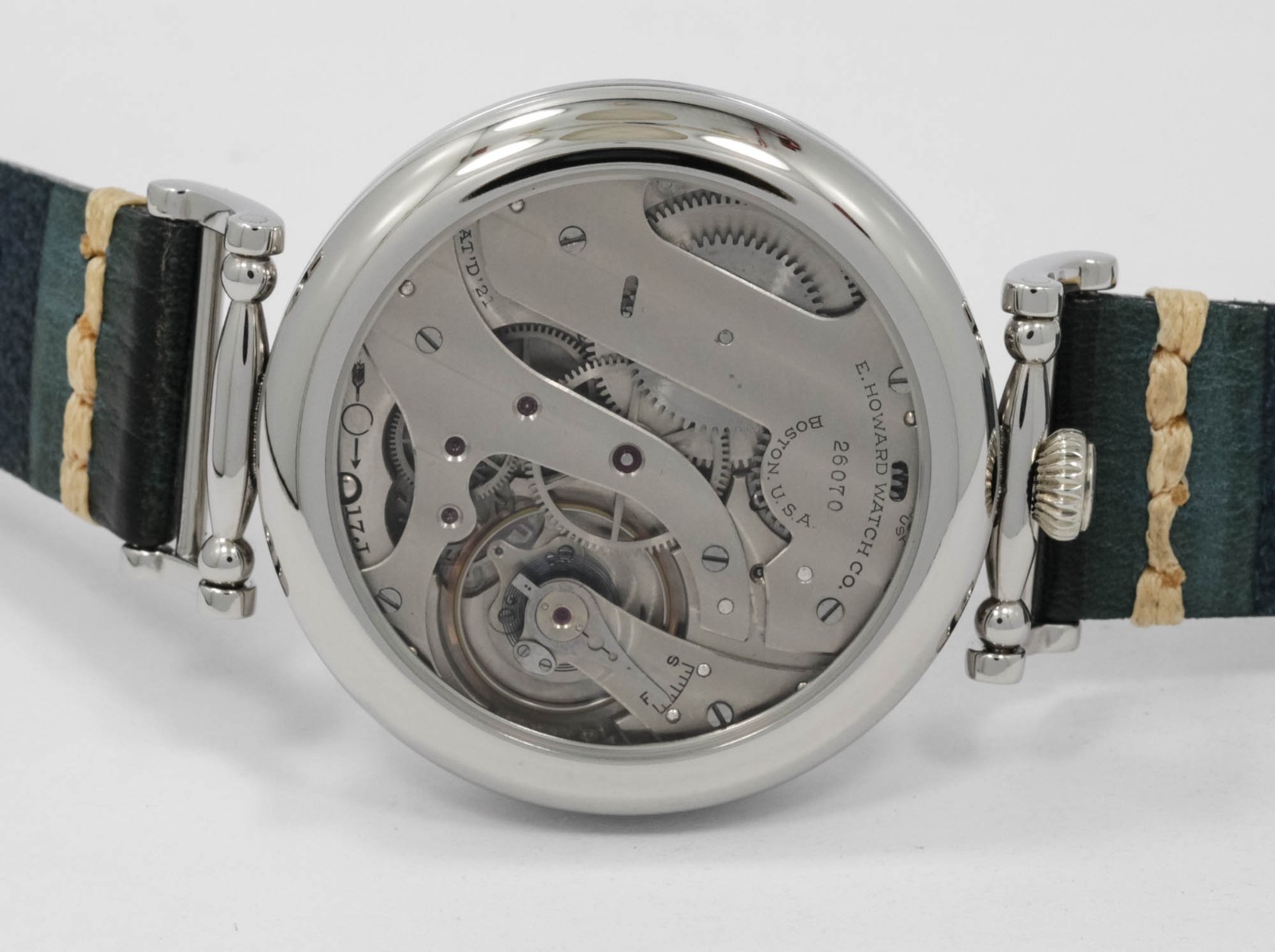Stainless steel case for marriage watch will fit Howard 10s movement