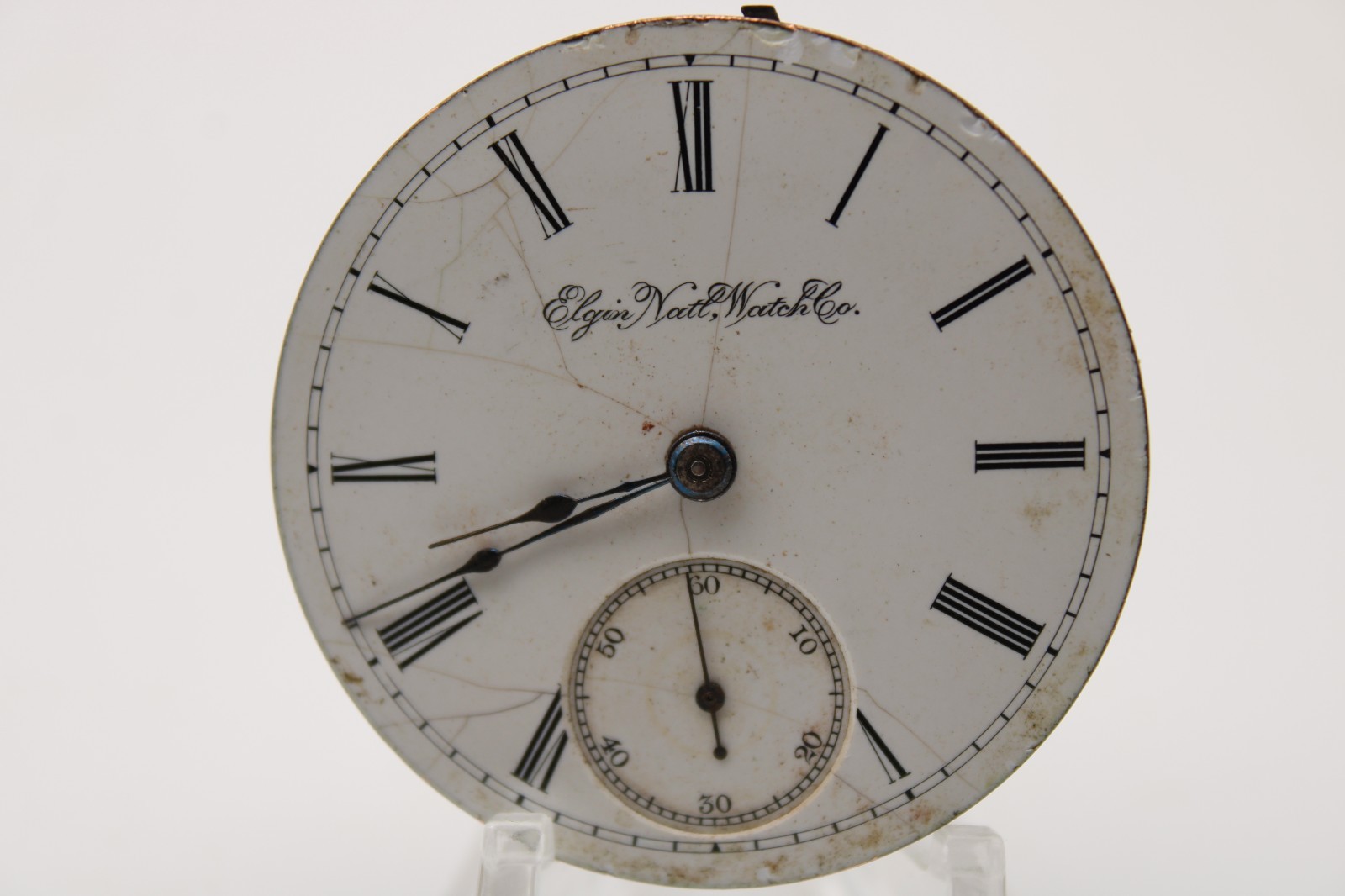 1891 ELGIN POCKET WATCH MOVEMENT 4371754 GRADE: 74 18s 11j (BC)