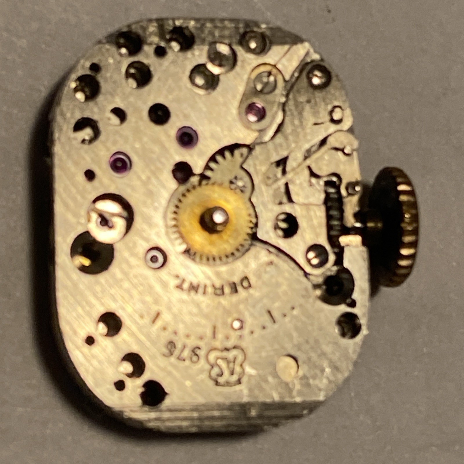 A.Nicolet Movement 17 Jewel Parts/Repair AS 976 3/48 Mod. 40