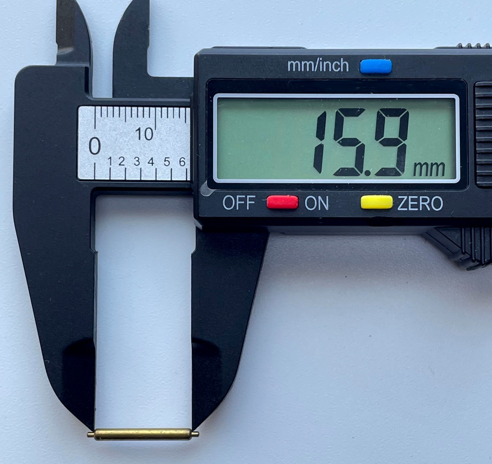 2 Pcs Vintage Watch Strap Bracelet Gold Tone 16mm Band Pin Spring Bar Lug NOS