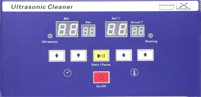 3L Digital Touch Control Ultrasonic Cleaner DR-LQ30 LED Show 120W Timer Heated