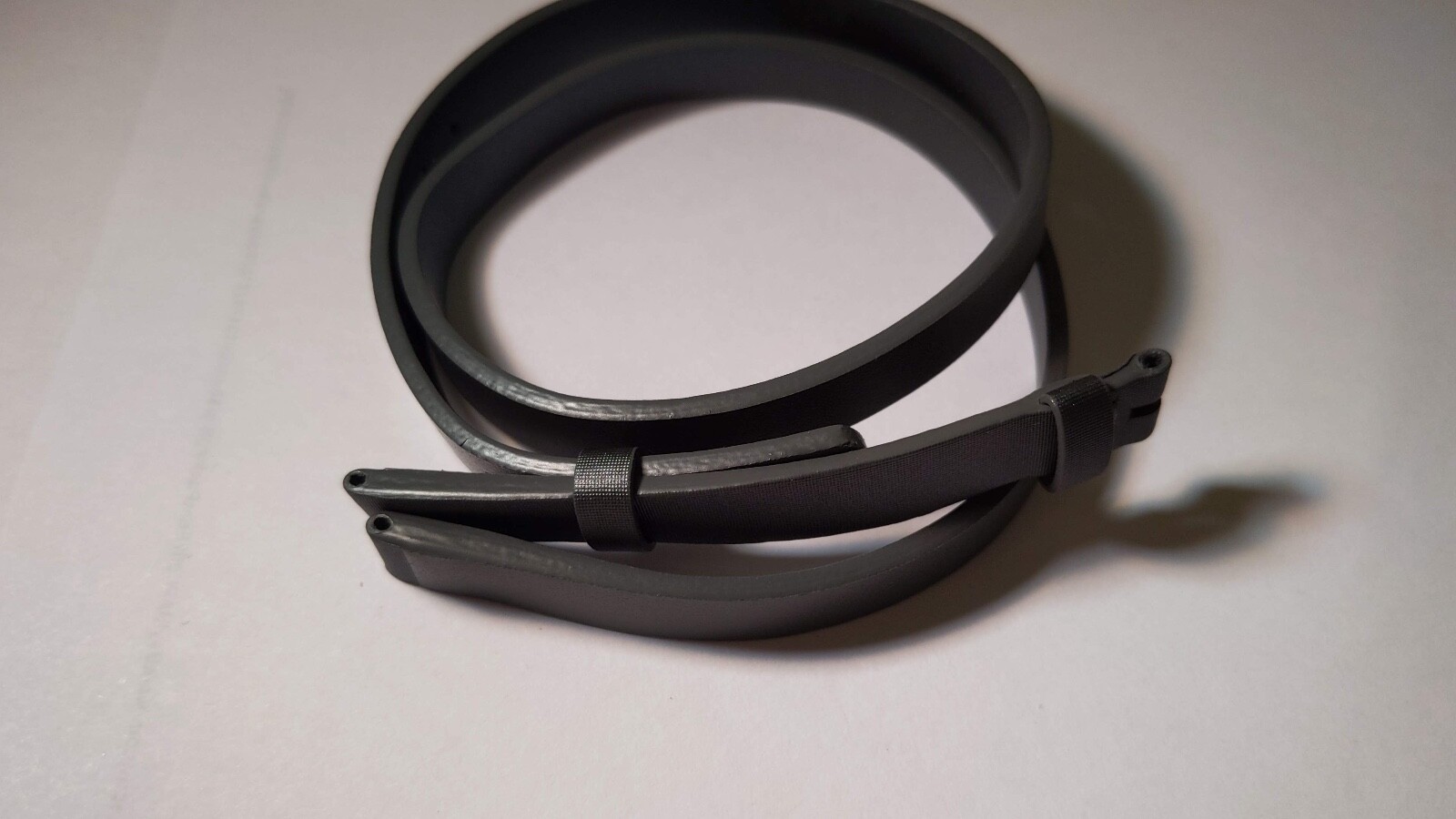 Calvin Klein Grey/Gray/Gris Band/Strap Stylish 9mm at the watch, 9mm.
